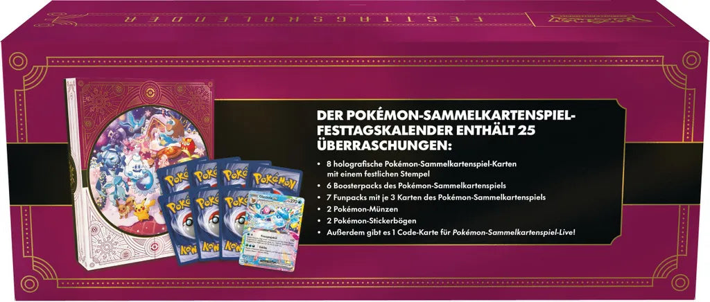 Pokémon Festtagskalender Adventskalender – Deutsch