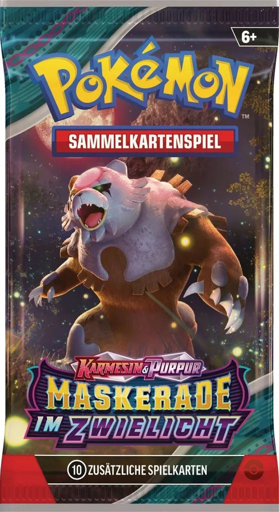 Pokémon Karmesin & Purpur – Maskerade im Zwielicht Booster – Deutsch