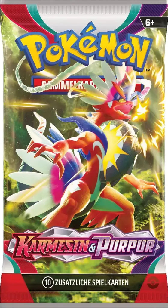 Pokémon Karmesin & Purpur Booster (DE)