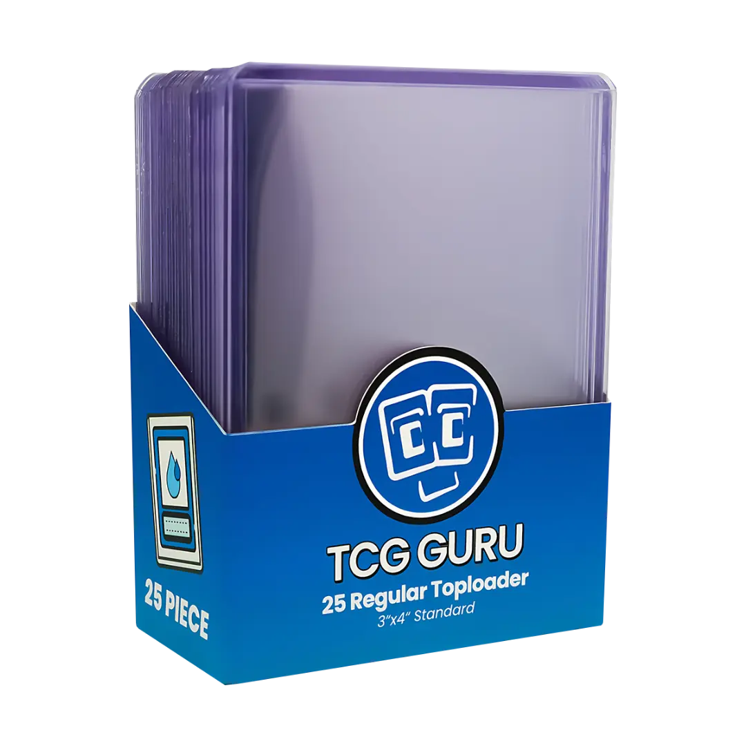 TCG Guru – Regular Toploader (25 Stück, 3" × 4")