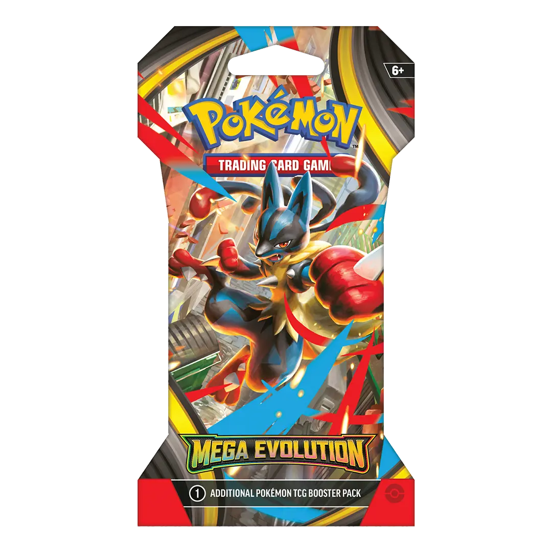 Pokémon Mega Evolution (ME01) Sleeved Booster – Englisch