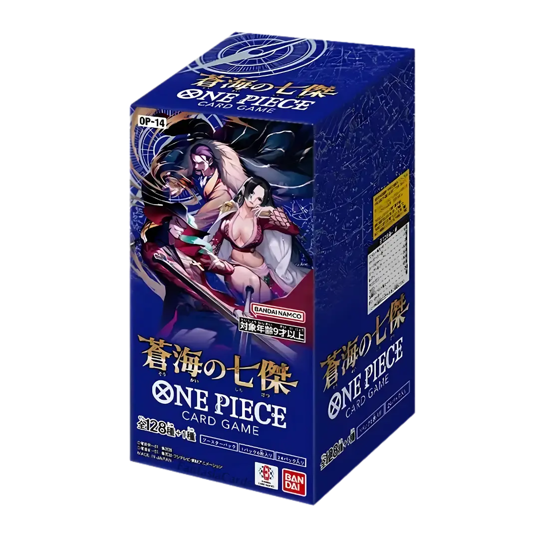 One Piece Card Game – The Azure Sea’s Seven (OP-14) Booster – Japanisch