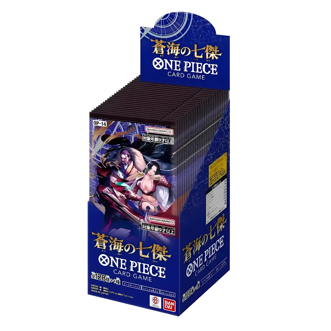 One Piece Card Game – The Azure Sea’s Seven (OP-14) Booster – Japanisch