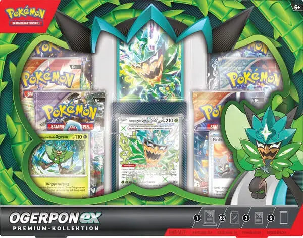 Pokemon Ogerpon-ex Premium Kollektion (Deutsch)