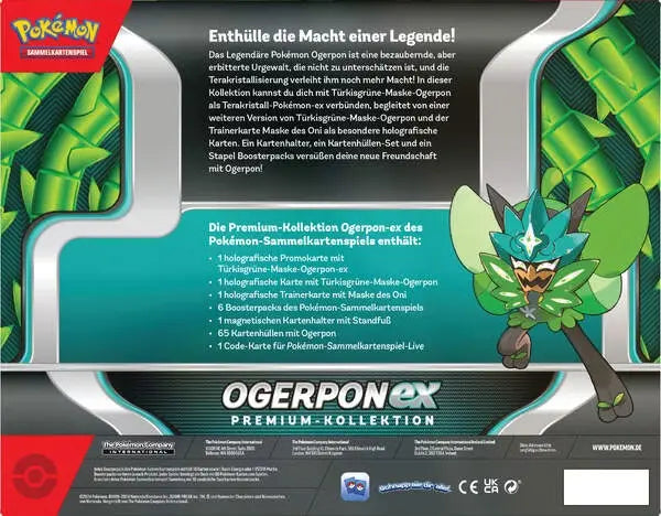 Pokemon Ogerpon-ex Premium Kollektion (Deutsch)