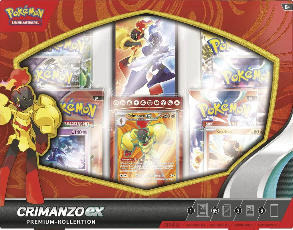Pokémon Crimanzo‑ex Premium‑Kollektion - Deutsch