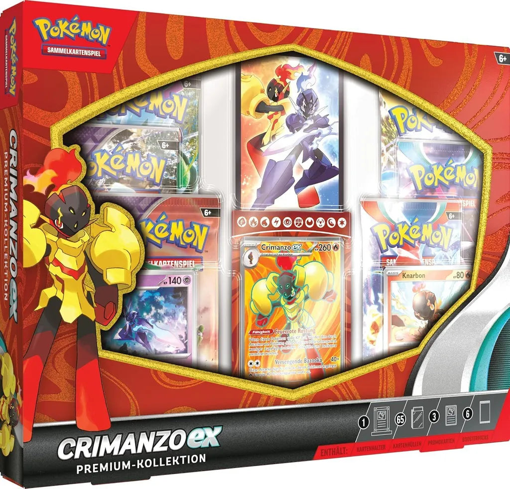 Pokémon Crimanzo‑ex Premium‑Kollektion - Deutsch
