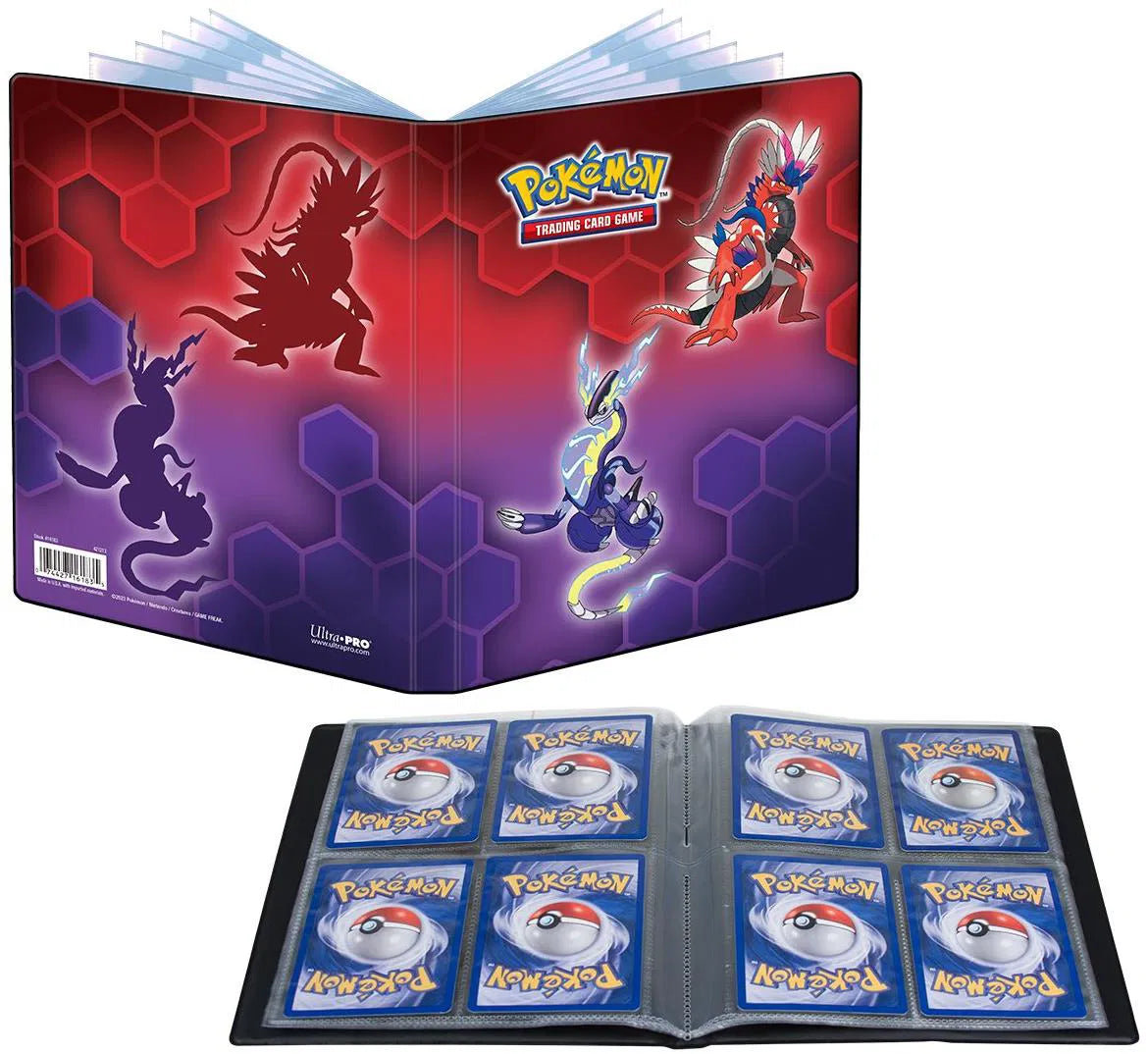 Koraidon & Miraidon Pokémon 4-Pocket Portfolio Ultra Pro Deutsch