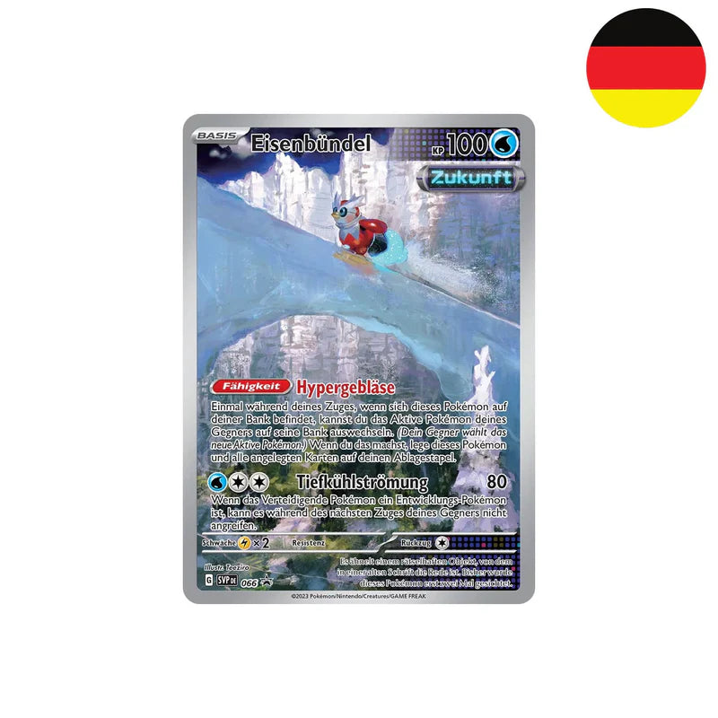 Pokémon Paradoxrift Eisenkrieger Top‑Trainer‑Box - Deutsch
