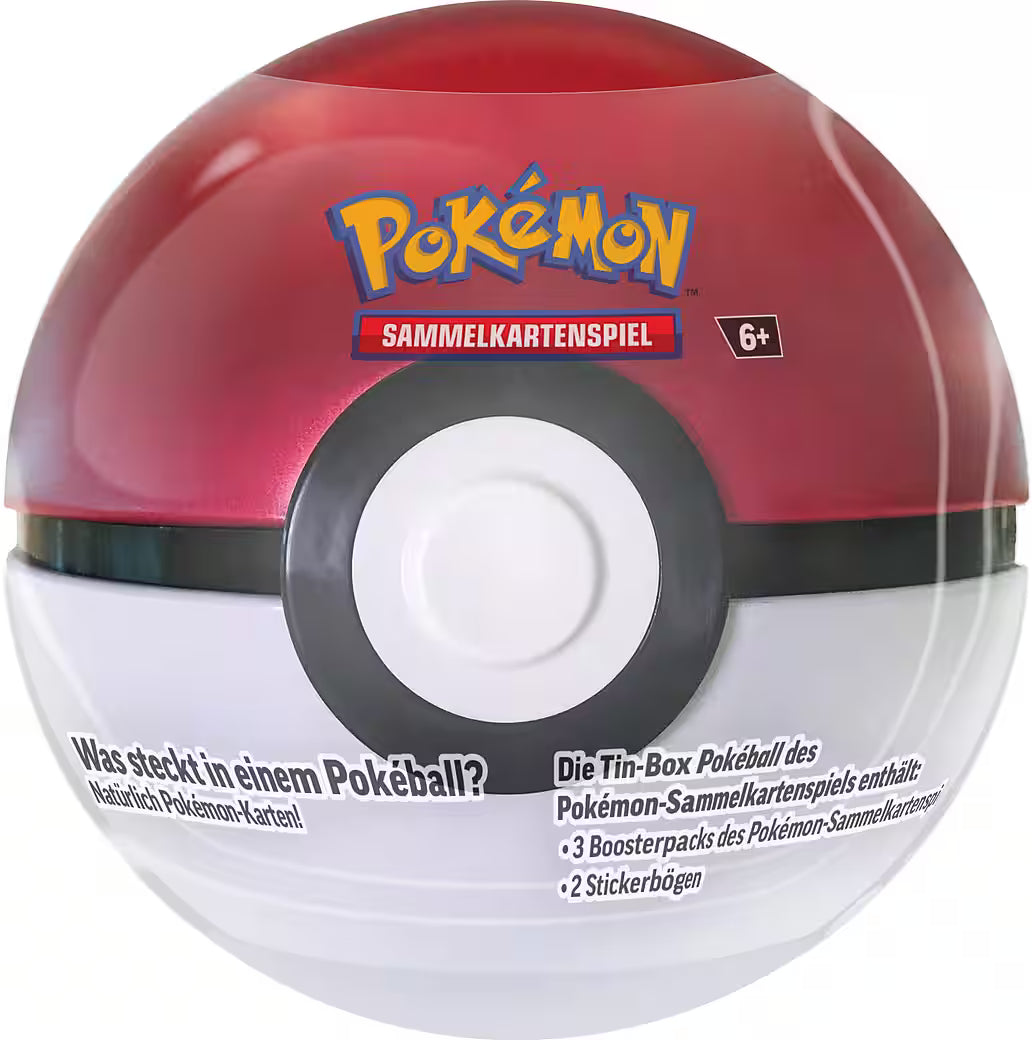 Pokémon Tin-Box Pokéball – Herbst 2025 (Deutsch)