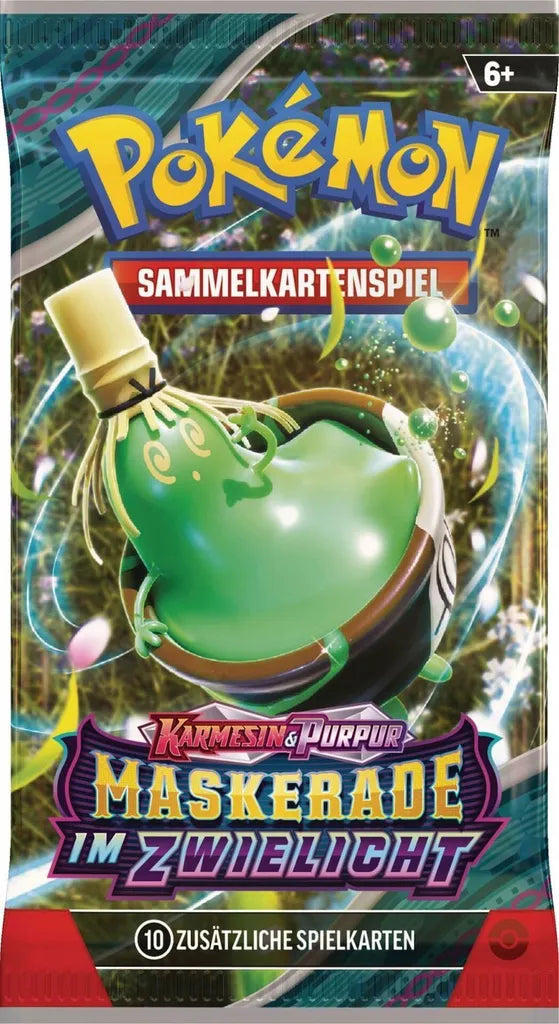 Pokémon Karmesin & Purpur – Maskerade im Zwielicht Booster – Deutsch