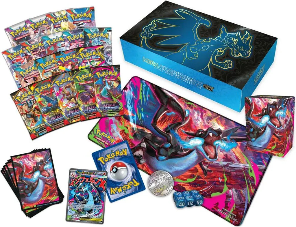 Pokémon Ultra-Premium-Kollektion – Mega-Glurak X-ex (Deutsch)
