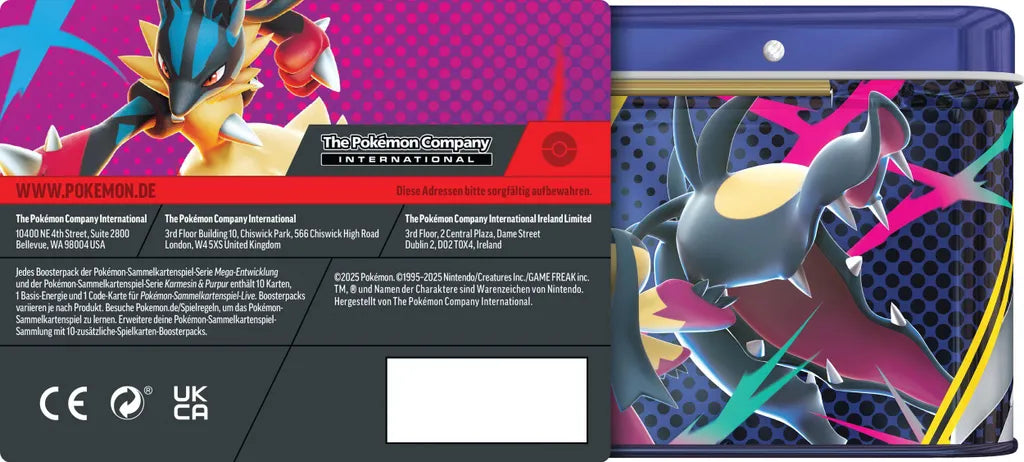 Pokémon Sammelkoffer 2025 – Mega Entwicklung (Deutsch)