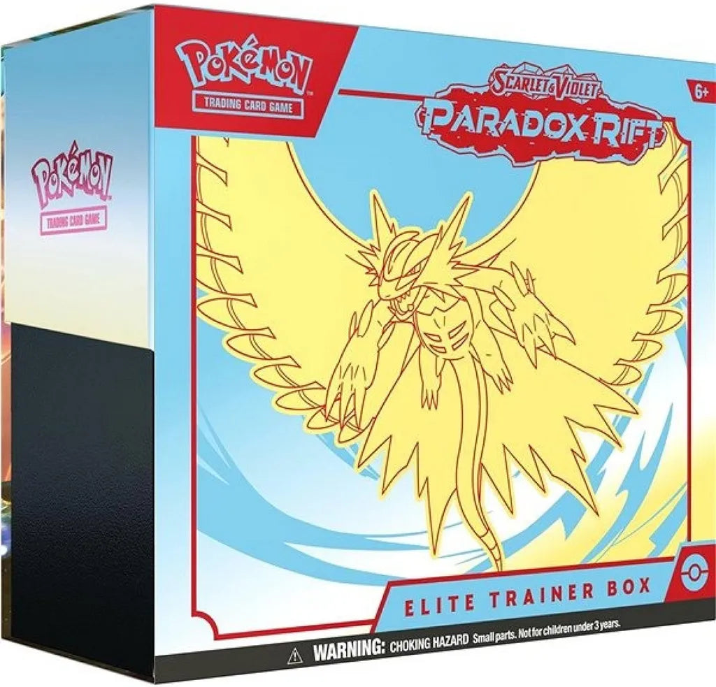 Pokémon Paradoxrift Donnersichel Top‑Trainer‑Box - Deutsch