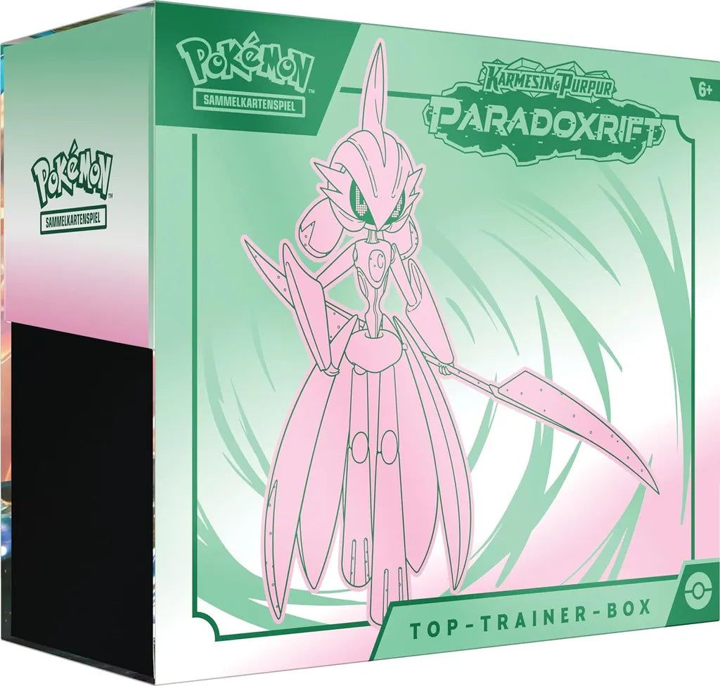 Pokémon Paradoxrift Eisenkrieger Top‑Trainer‑Box - Deutsch