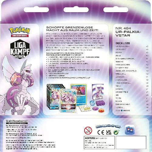Pokémon Ur‑Palkia VSTAR Liga‑Kampfdeck - Deutsch