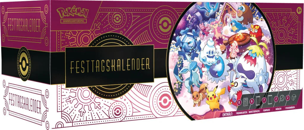Pokémon Festtagskalender Adventskalender – Deutsch
