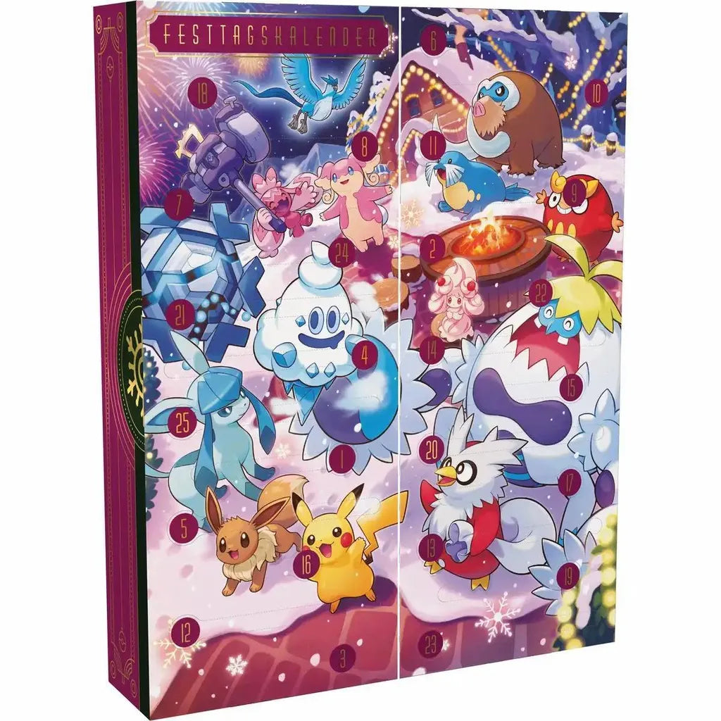 Pokémon Festtagskalender Adventskalender – Deutsch