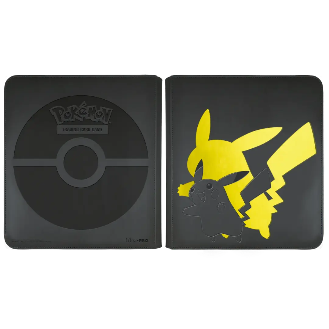 Pokémon 12-Pocket Zippered PRO-Binder Pikachu Edition