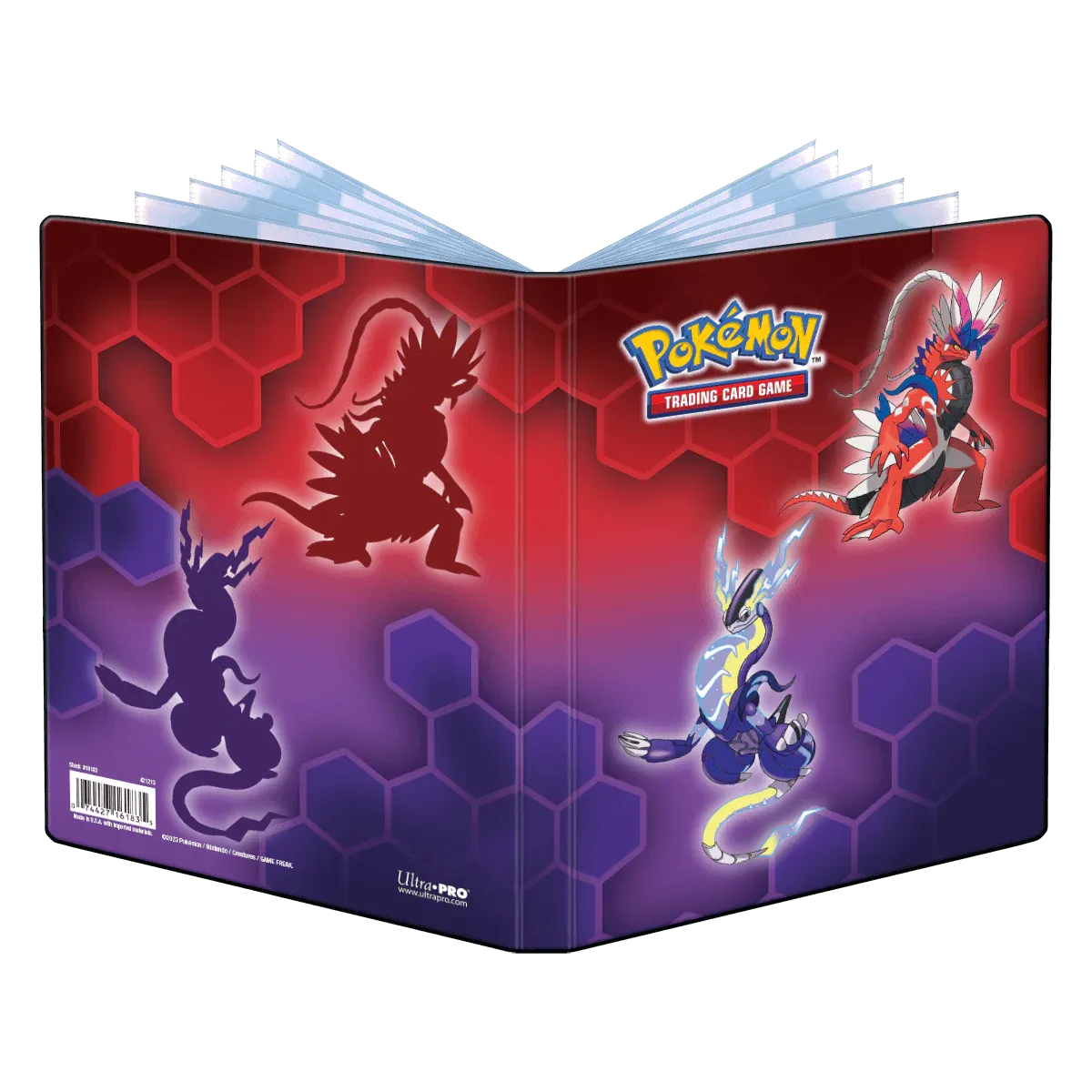 Koraidon & Miraidon Pokémon 4-Pocket Portfolio Ultra Pro Deutsch