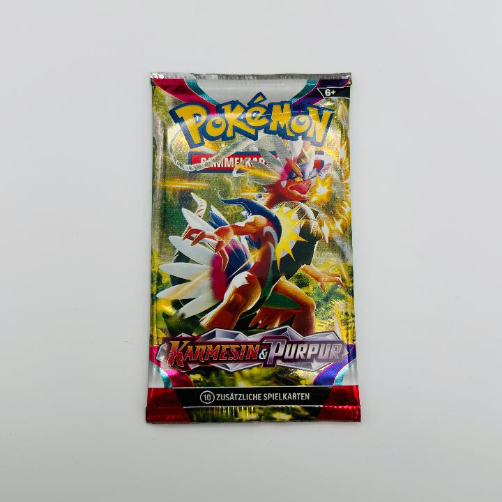 Pokémon Karmesin und Purpur Booster Pack