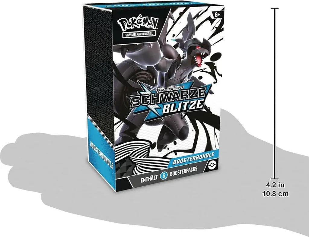 Pokémon Schwarze Blitze Boosterbundle (6 Boosterpacks) – Deutsch