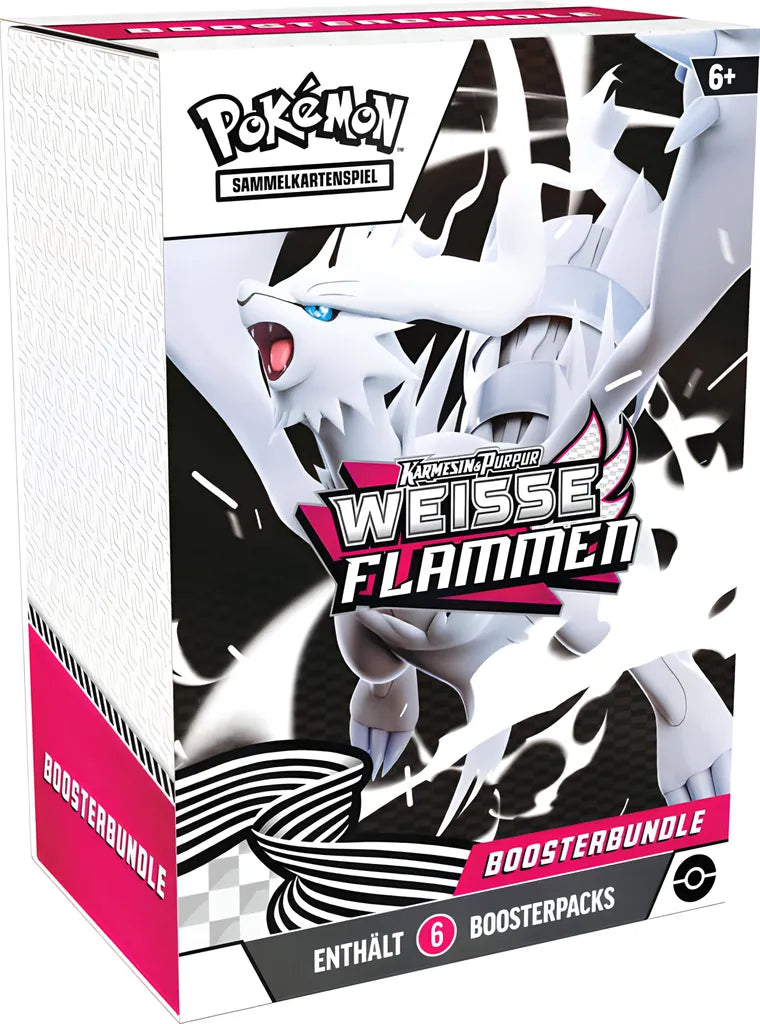 Pokémon Weiße Flammen Boosterbundle (6 Boosterpacks) – Deutsch