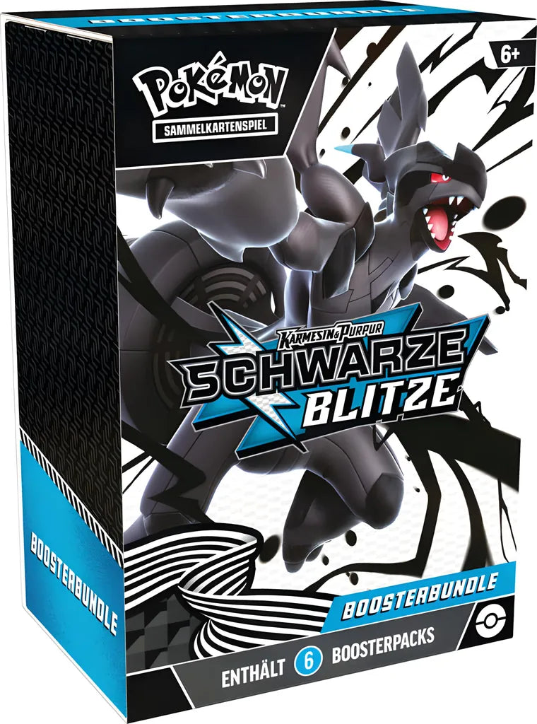 Pokémon Schwarze Blitze Boosterbundle (6 Boosterpacks) – Deutsch