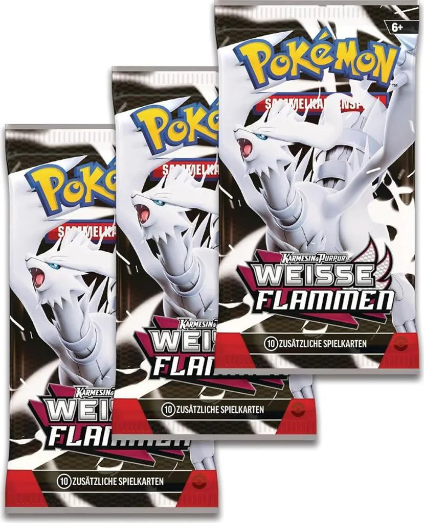 Pokémon Tech-Sticker-Kollektion Weiße Flammen Morbitesse – Deutsch