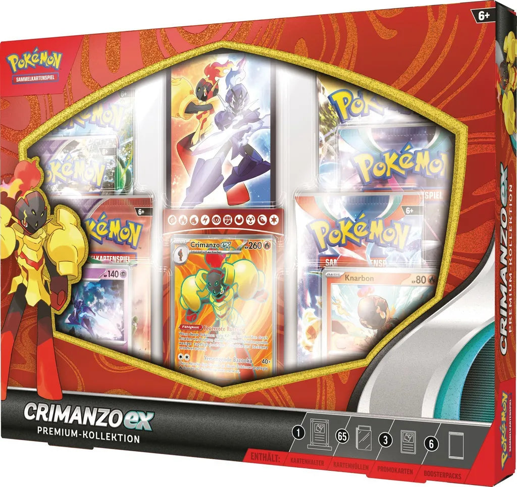 Pokémon Crimanzo‑ex Premium‑Kollektion - Deutsch