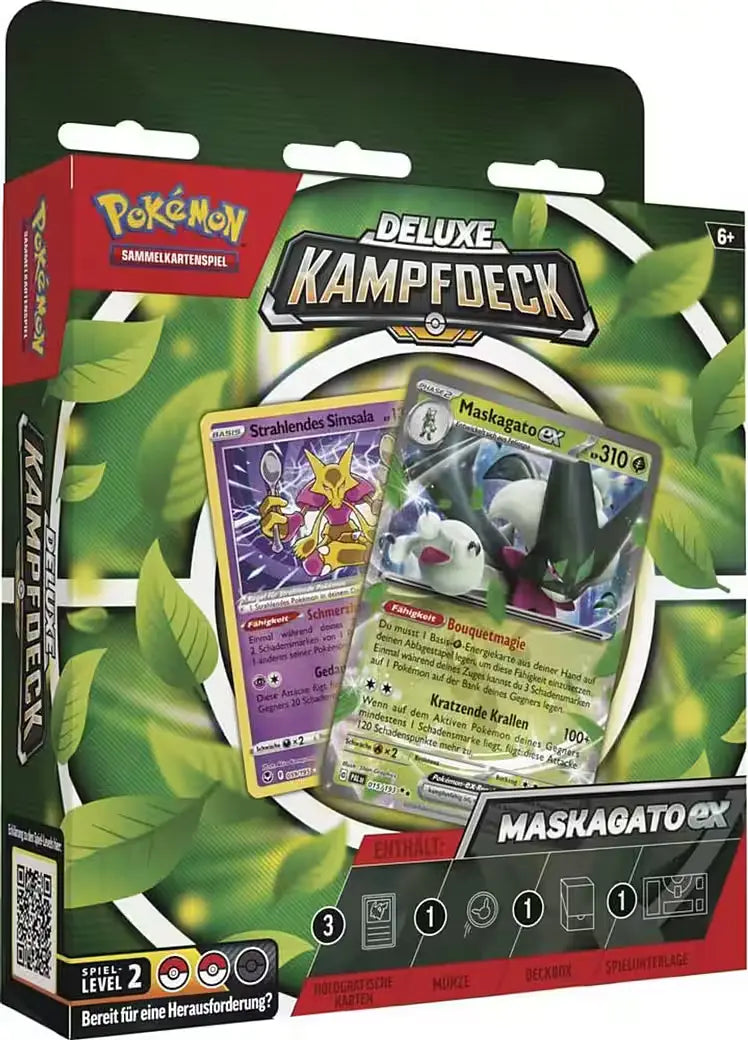 Pokémon Maskagato‑ex Deluxe‑Kampfdeck - Deutsch