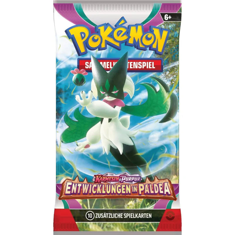 Pokémon Entwicklungen in Paldea Booster - Deutsch