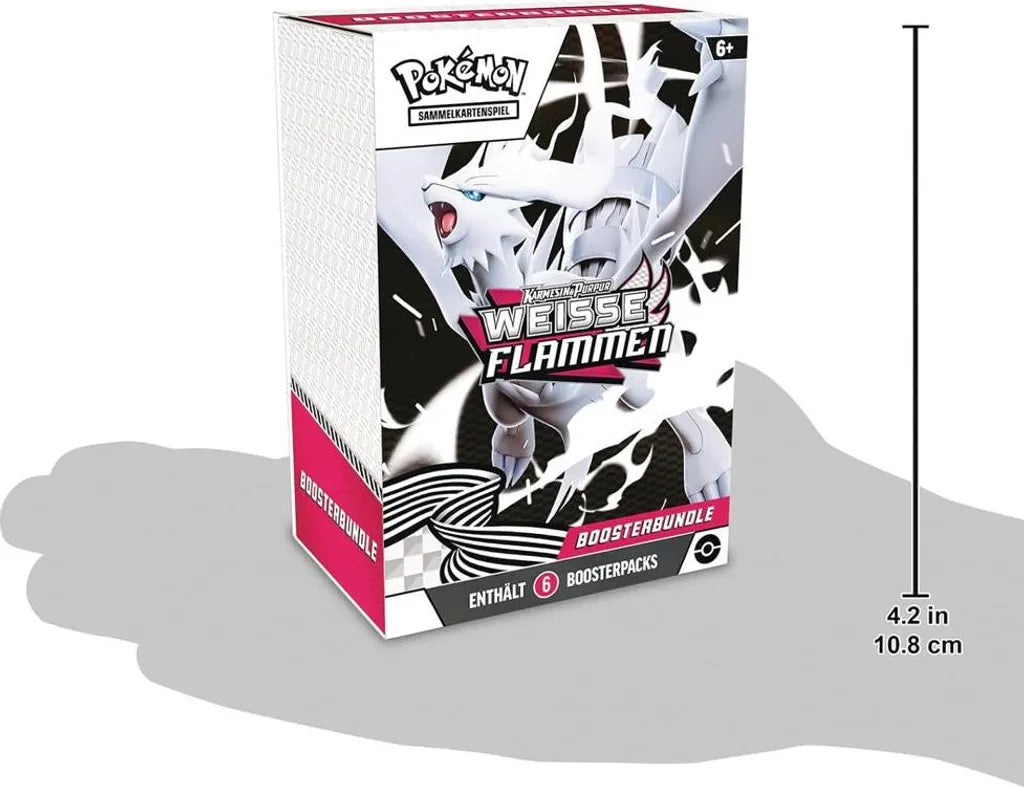 Pokémon Weiße Flammen Boosterbundle (6 Boosterpacks) – Deutsch