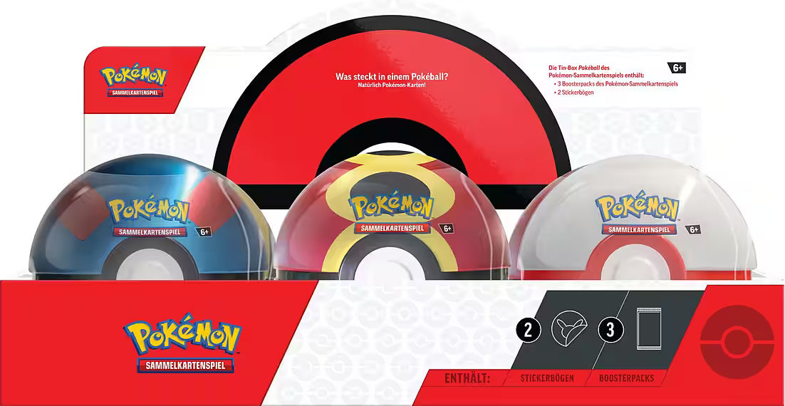 Pokémon Tin-Box Pokéball – Herbst 2025 (Deutsch)