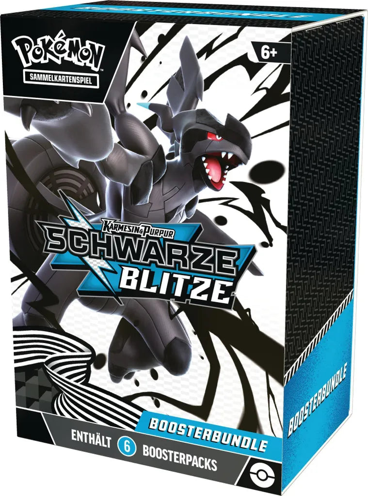 Pokémon Schwarze Blitze Boosterbundle (6 Boosterpacks) – Deutsch