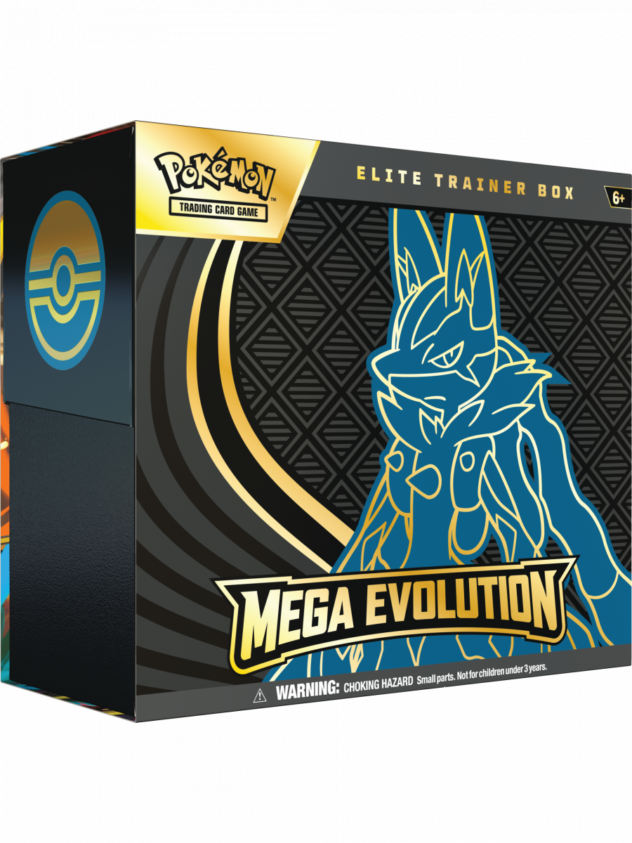Pokémon Mega Evolution Top-Trainer-Box Lucario – Englisch