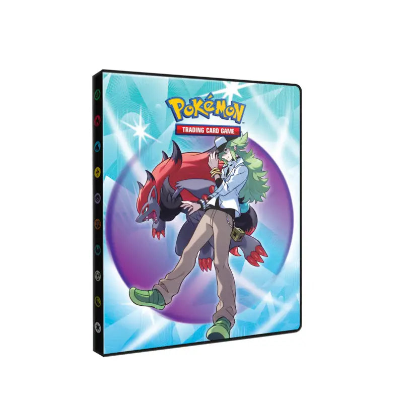 Pokémon Ultra Pro 4‑Pocket Portfolio – N & Zoroark / Hop & Zacian