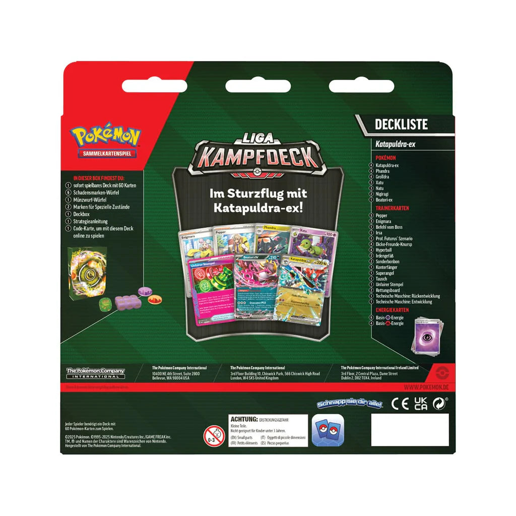 League Battle Deck Katapuldra-ex (German)