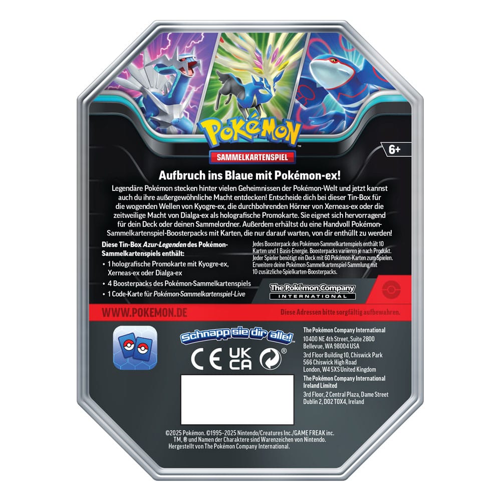 Tin Box #118 Dialga ex
